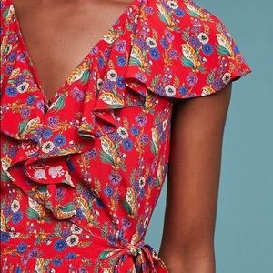 Anthropologie - Maeve Rosalia Wrap Dress NWT